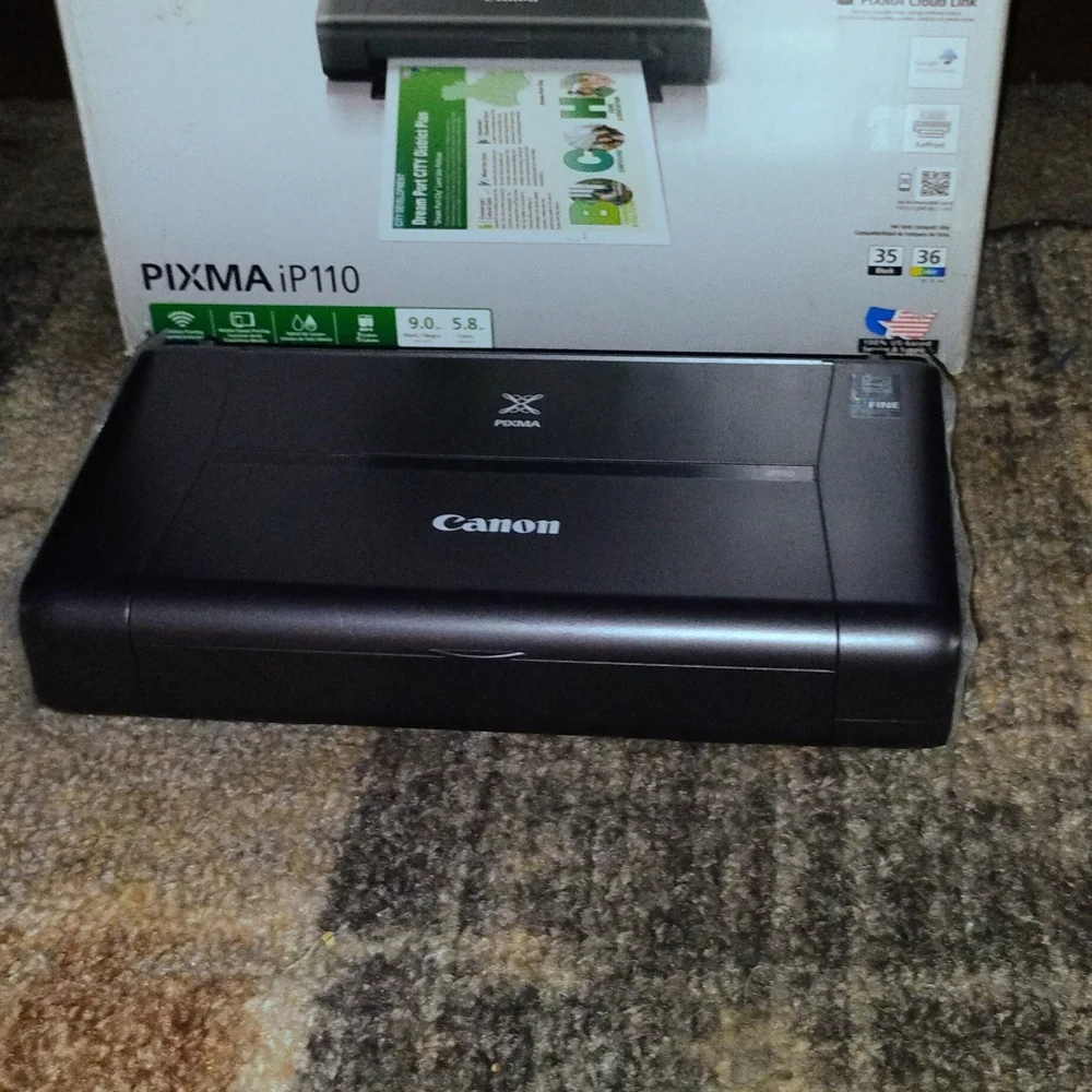 Canon PIXMA iP110 Black Printer